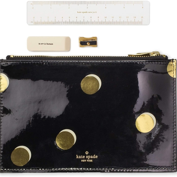 NWT Kate Spade Zipper Clutch+Accessories! - Picture 2 of 7